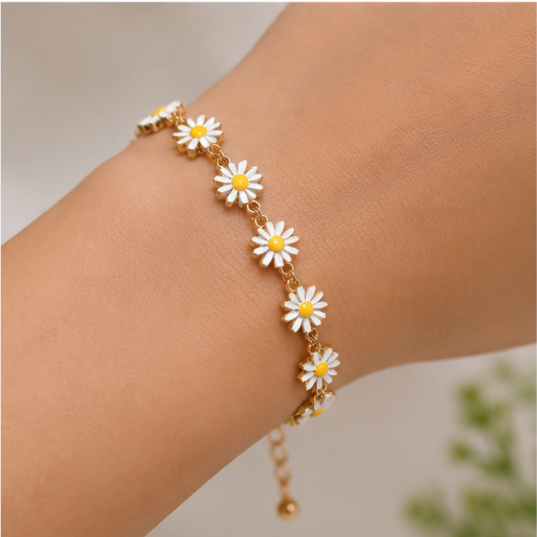 Daisy Bloom Jewelry Set