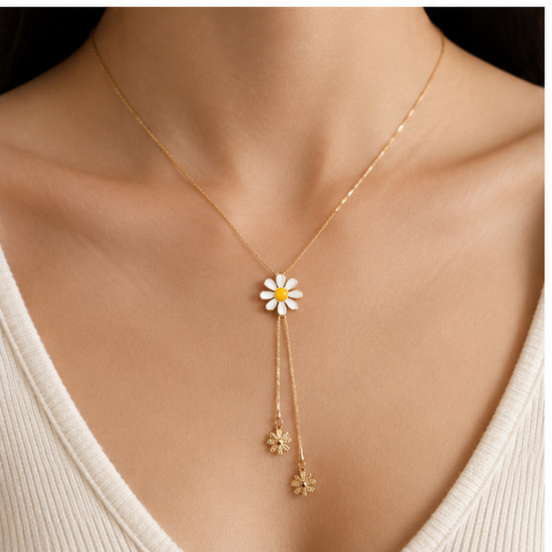 Daisy Bloom Jewelry Set