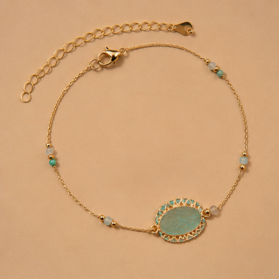 Azure Bloom Bracelet