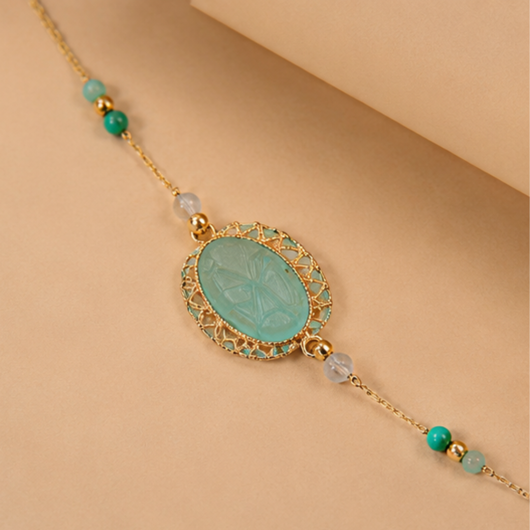 Azure Bloom Bracelet