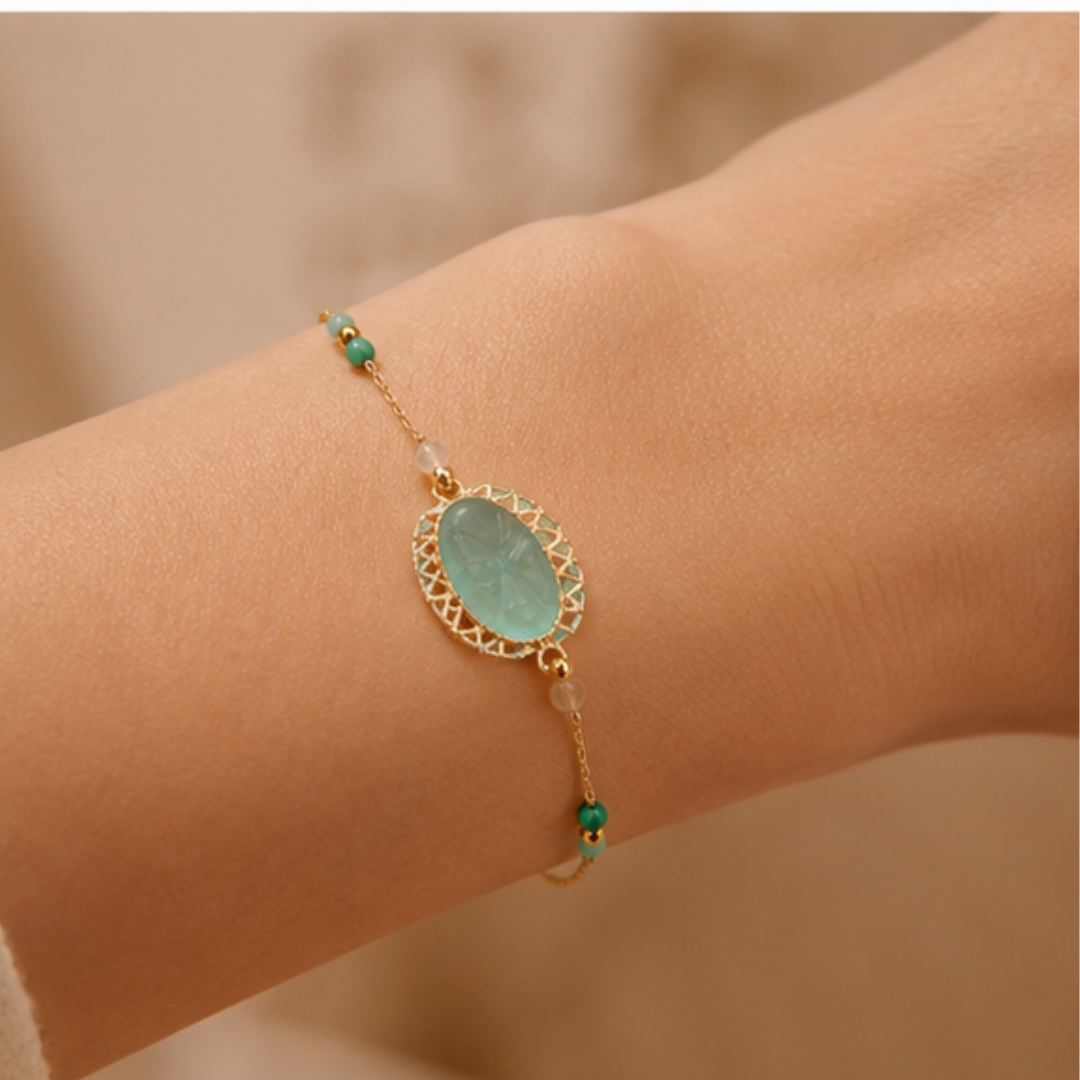 Azure Bloom Bracelet